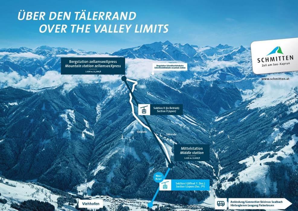 Alpen Appartements Viehhofen - Incl Sommercard Zell Am See 菲霍芬 外观 照片