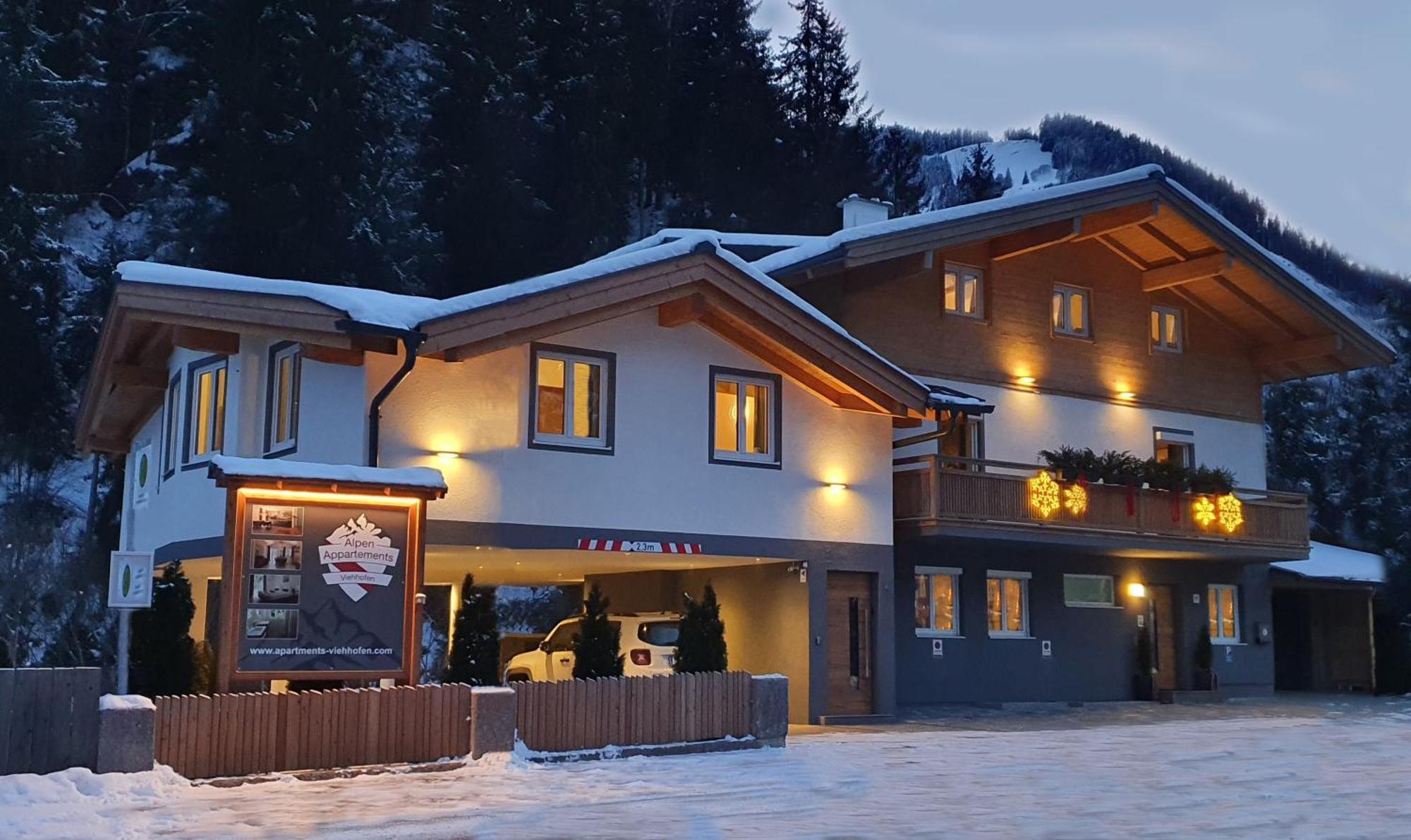 Alpen Appartements Viehhofen - Incl Sommercard Zell Am See 菲霍芬 外观 照片